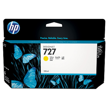 HP 727 130ml Ink Yellow