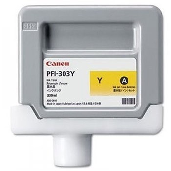 Canon PFI-303 Yellow Ink Cartridge