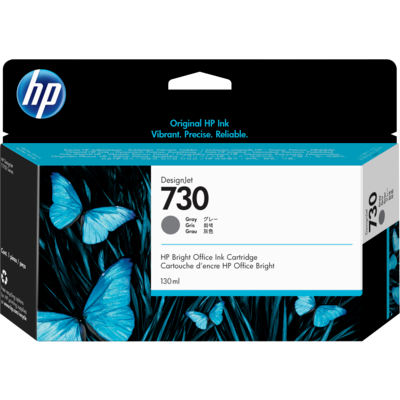 HP 730 130ml Ink Grey