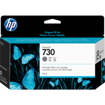 HP 730 130ml Ink Grey