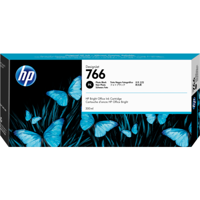 HP 766 300ml Ink Photo Black