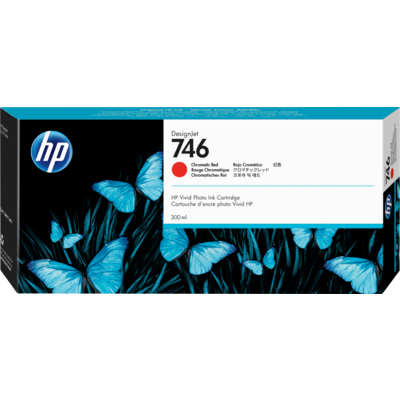 HP 746 300ml Ink  Chromatic Red