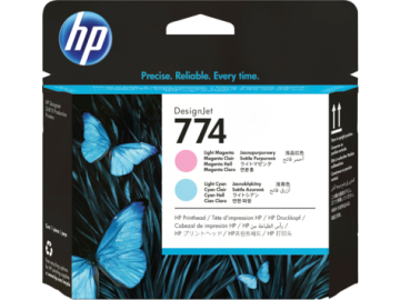 HP 774 Printheads Lt Magenta/Lt Cyan