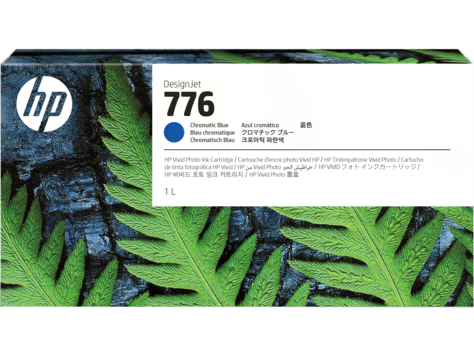 HP 776B 1-Litre Ink Chromatic Blue