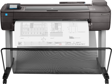 HP DesignJet T730 Wide Format 36 Inch Printer Plotter - Plantation Paper