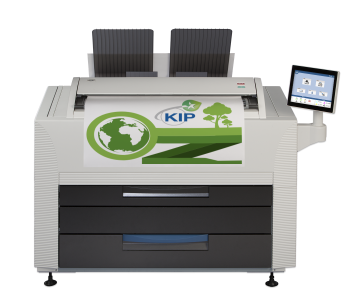 KIP 860 Wide Format Colour Multi Function Laser Printer